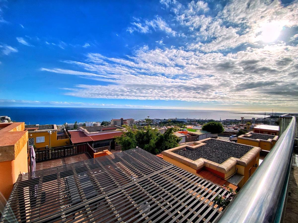 Luxury 5 Star Villa Violetta With Amazing Sea View, Jacuzzi And Heated Pool San Agustín Dış mekan fotoğraf